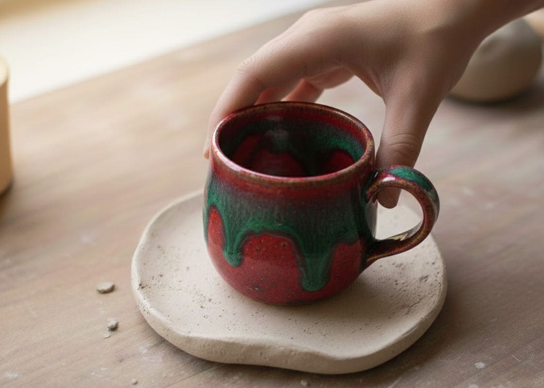 I Made a Small Air-Dry Clay Tray One Quiet Afternoon