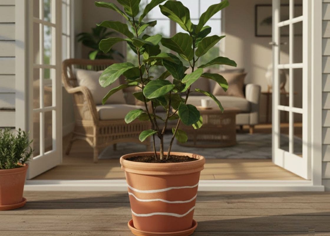 This Morning I Decided to Repaint My Flower Pots